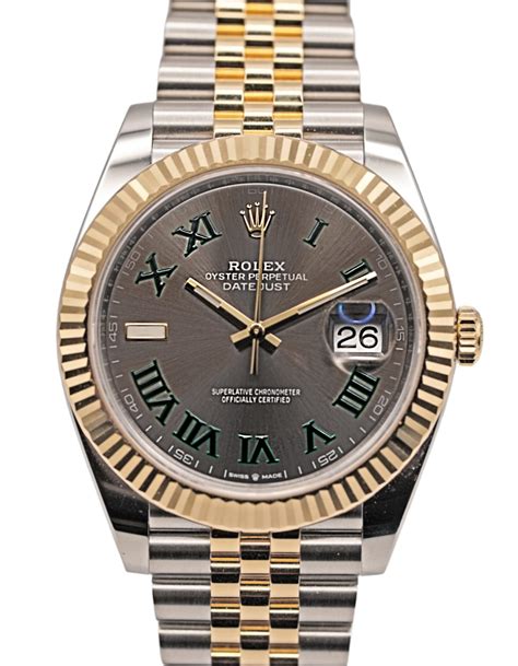 rolex datejust 41 jubilee wimbledon|rolex datejust 41mm fluted bezel.